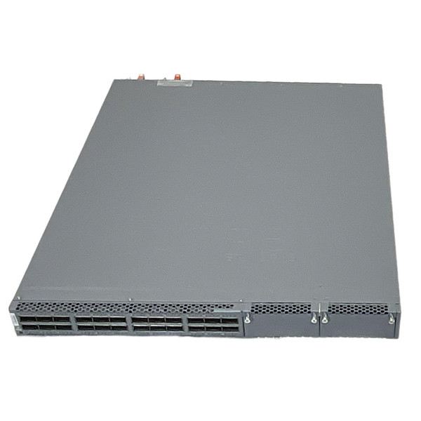 Top view of Juniper QFX5100-24Q-3AFO Switch