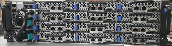 Quanta S910-X31E 3U 12 Node 48 SFF 2.5 Bays 2x PSU w/ Rails CTO