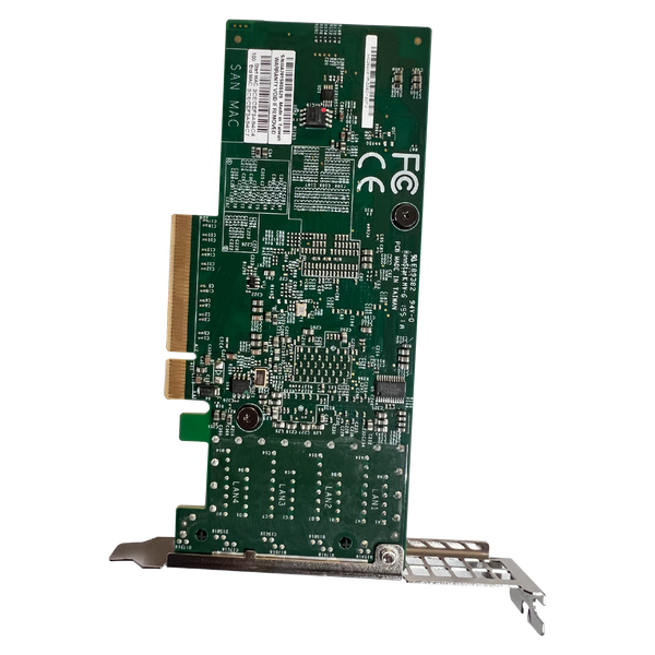 Back view of Supermicro AOC-STG-I4T NIC