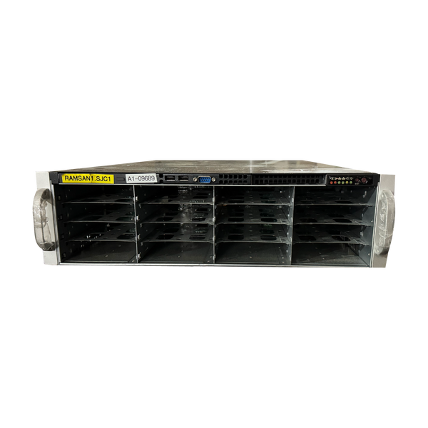 Supermicro SC847 4U 16 Bay LFF Server Chassis w/ Fans and Backplane 2x PSU