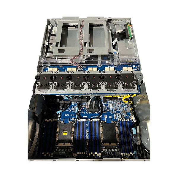 Gigabyte 4U 8x GPU Server 24-Bay NVMe/SATA Dual 2200W PSU w/ Rail CTO