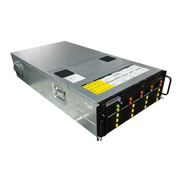 Gigabyte 4U 8x GPU Server 24-Bay NVMe/SATA Dual 2200W PSU w/ Rail CTO