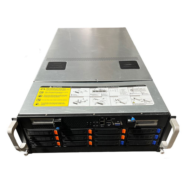 Gigabyte 4U GPU Server 8x NVMe 4x SAS/SATA Dual AMD 7002/7003 CTO