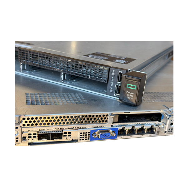 HP DL325 Gen10 EPYC 7702P 64C 256GB DDR4 2x PSU w/ Rails