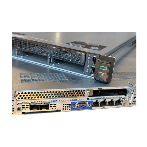 HP DL325 Gen10 EPYC 7702P 64C1TB 2.5" SATA HP 128GB RAM