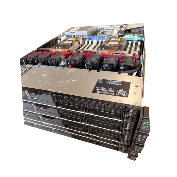 HP DL360 Gen10 1U 8SFF No CPU No RAM 544+FLR-QSFP 2x PSU CTO