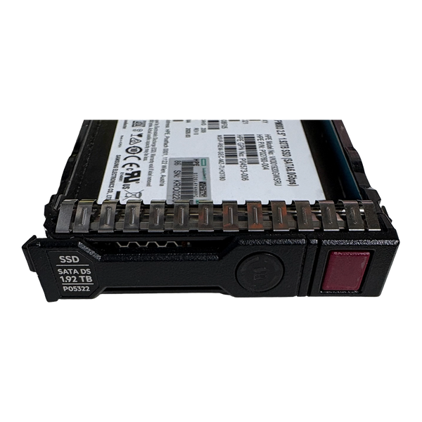 HP 2.5in 1.92TB SSD SATA 6Gbps Read Intensive P05322 w/ Caddy