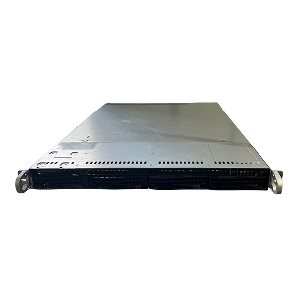 1U X11SPW-TF 4 Bay 3.5in SAS 1x Silver 4214 CPU w/ 64GB PC4