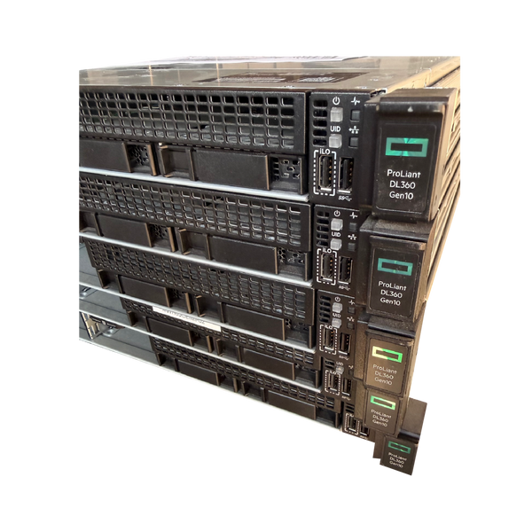 HP DL360 Gen10 1U 8SFF 2x Gold 6130 CPU 2x PSU 64GB RAM