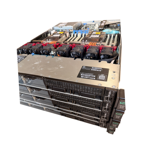 HP DL360 Gen10 1U 8SFF 2x Gold 6130 CPU 2x PSU 64GB RAM