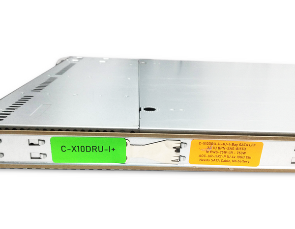 1U Supermicro Server X10DRU-i+ HBA 3008 ITmode 256GB RAM