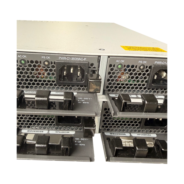 Back close-up view  showing 2x PSU