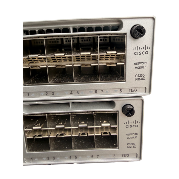 Front right view showing 8x 10G SFP+ Ports