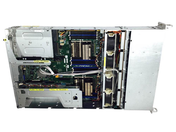2U 12LFF DDR4 6 PCIe LGA2011-3 4x10GbE 2x PSU X10DRU-i+