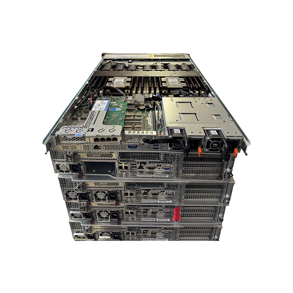 SR630 1U 4LFF DDR4 LGA3647 2x 4110 64GB 9361-8i RAID 4x U.2 NVMe