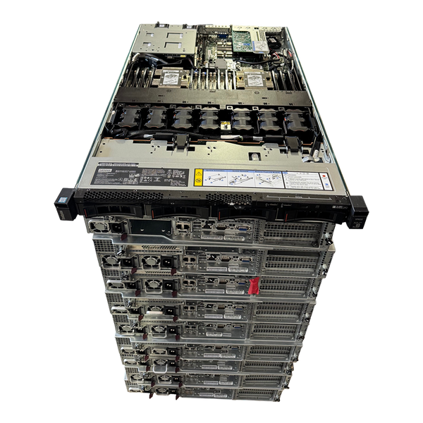 SR630 1U 4LFF DDR4 LGA3647 2x 4110 64GB 9361-8i RAID 4x U.2 NVMe