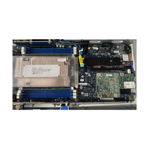 1U AMD EPYC 7642 48-Core DDR4 SP3 10-Bay SFF 128GB RAM 2x 960GB U.2 NVMe
