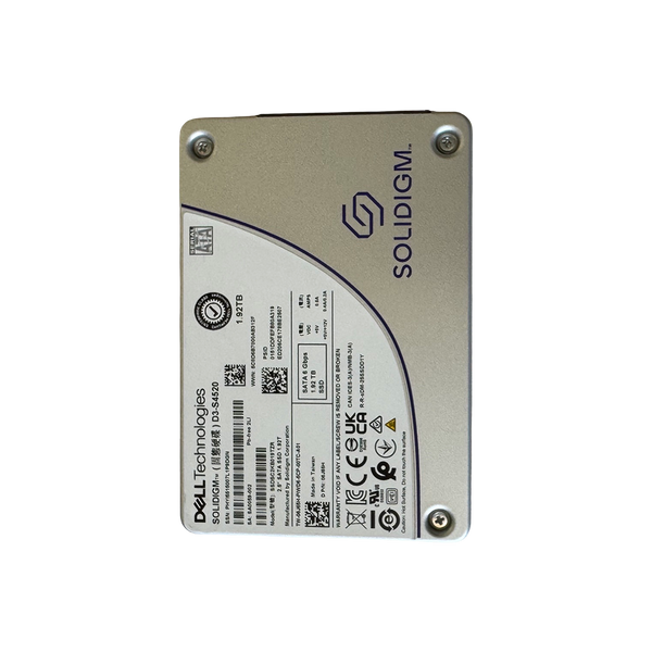 top view of SSDSC2KB019TZR