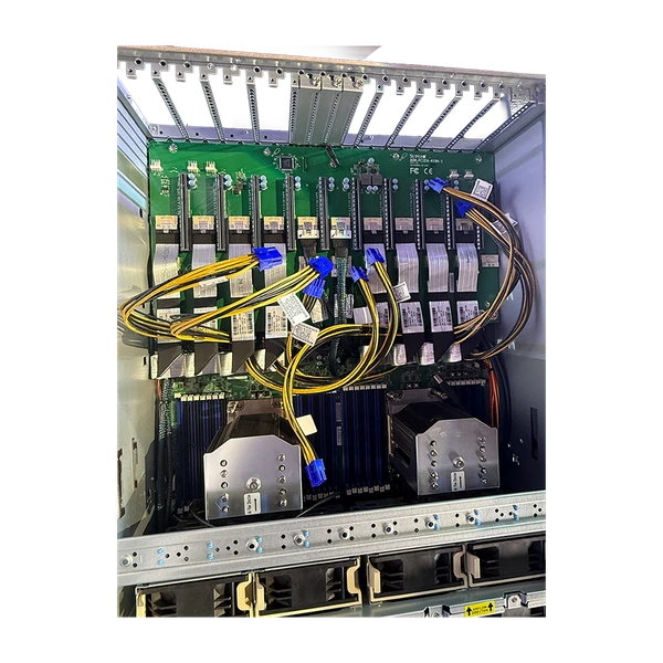 4U AS-4124GS-TNR 2x EPYC 7B13 64Cores 64GB 8x PCI-e AI Server