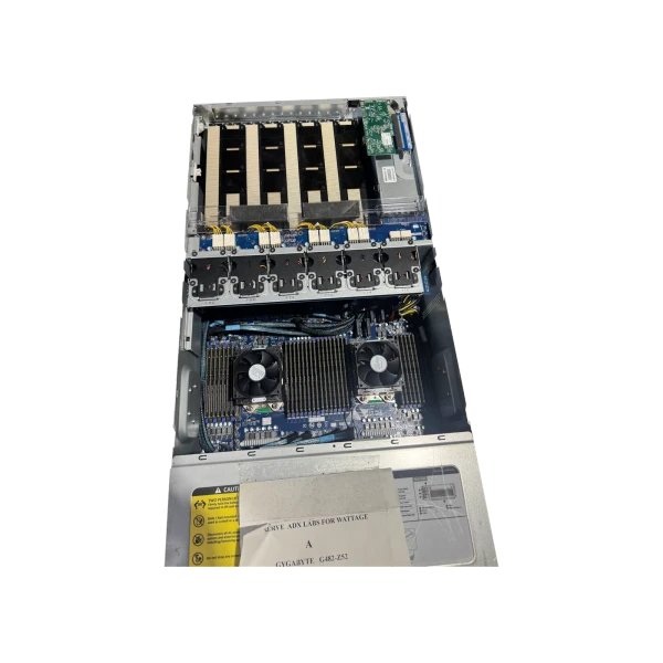 8x A100 40GB PCIe 4U Server 2x AMD 128C 1TB DDR4 4x Paired NV Link AI GPU Server
