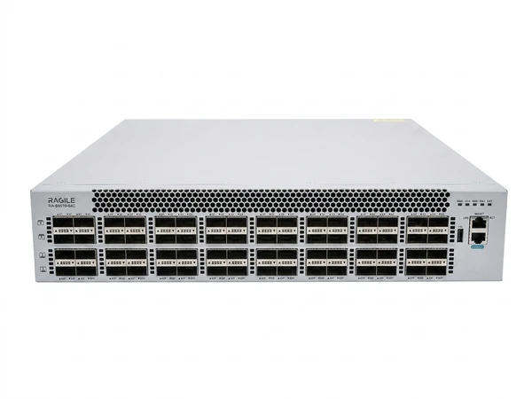 Front View Showing 64 Port QSFP28