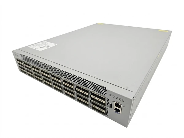 Front Side View Showing 64 Port QSFP28