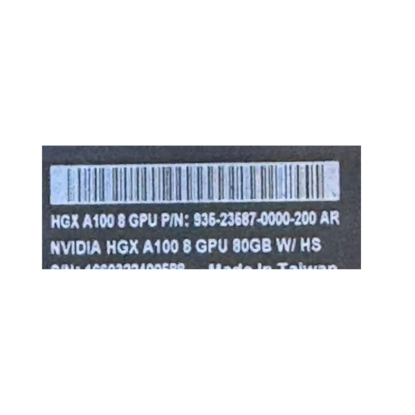 Supermicro 4U 8x A100 80GB GPU Server 2x AMD EPYC CPU 1TB DDR4