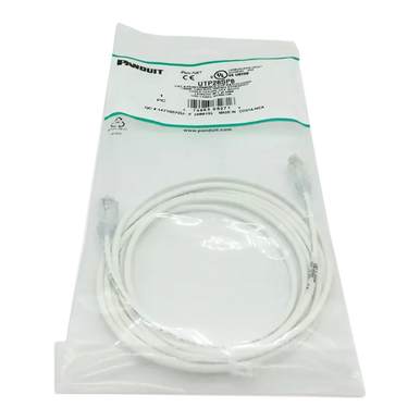 New 10 Pack Slim Panduit CAT6 8ft Network Patch Cable / Cord RJ45