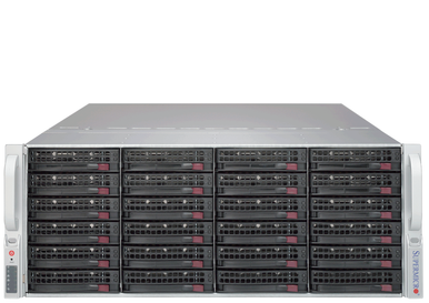 Supericro 4u Lcc Rack Supermicro 4U Server 36 Caddy Bay LFF E ATX Storage Chassis 6Gbs 847E16 ...