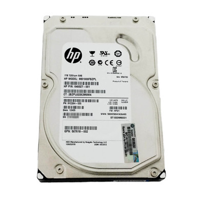 HP 1TB 3.5in SAS Hard Drive ST1000NM0001