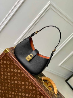 Louis Vuitton Low Key Shoulder Bag M24611 Black calfskin
