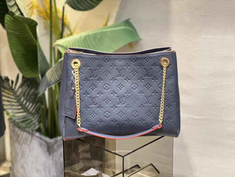 Louis Vuitton Surene Bag M43759 Navy Blue Monogram Empreinte