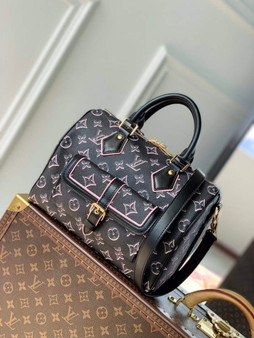 LV M20852 Louis Vuitton Speedy Bandoulière 25 Black - Default Title - View 1
