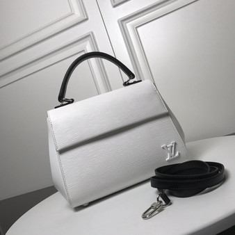 Louis Vuitton M41312 LV M41305 Cluny BB Bag Epi Leather White