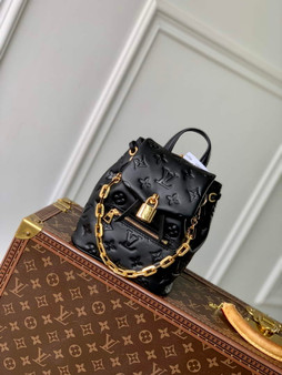 Louis Vuitton Coussin Backpack Mini Bag M13387 Black