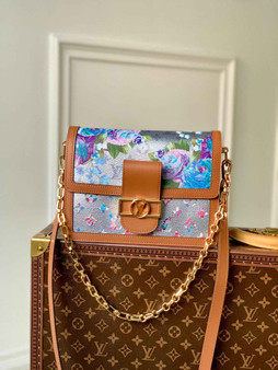 Louis Vuitton M21266 Dauphine MM Shoulder bag Blue