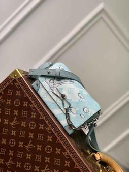 Louis Vuitton M22637 Steamer Wearable Wallet Crystal Blue - Default Title - View 1