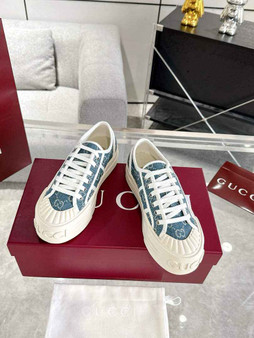 Gucci Women's chunky sneaker ‎831825 Blue - Default Title - View 1
