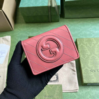 Gucci Blondie card case wallet 760317 in Pink leather �?,physical,'8097940406500,,product,999,0,150.00,0.00,0.00,68.00,,1,30,<div class=""""product-detail"""" data-mce-fragment=""""1"""">