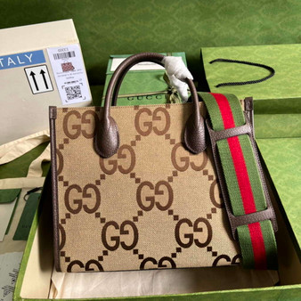 Gucci GG small tote bag �?03974 in Brown GG Supreme