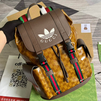adidas x Gucci backpack ‎495563 Beige and brown - Default Title - View 1