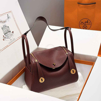 Lindy Hermès 26 Bag Togo Leather H265115 - Default Title - View 1