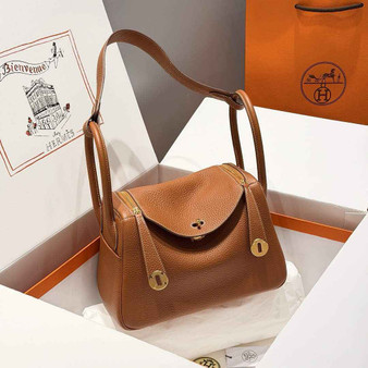 Lindy Hermès 26 Bag Togo Leather H265124 - Default Title - View 1