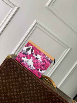 Louis Vuitton Pochette Voyage Bag M83465 Purple
