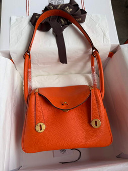 Lindy Hermès 26 Bag Togo Leather H265141 - Default Title - View 1