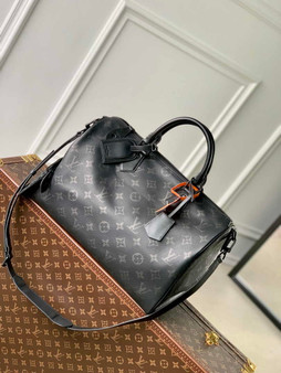 Louis Vuitton Speedy P9 Bandoulière 40 M24422 Monogram Black