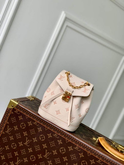 Louis Vuitton Nano Noé Backpack M13656 beige leather