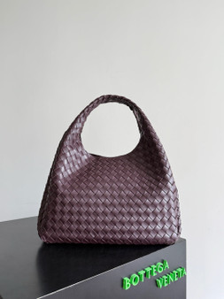 Bottega Veneta Large Campana Bag 844250 in Wine Red