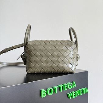 Bottega Veneta Top Handle Loop Bag 796615 in Green