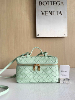 Bottega Veneta Bang Bang Vanity Case 789109 Light Green